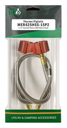 Picture of AP MER425HSS-15P2 High Capacity Thermo Pigtail 15" Stainless Steel Braided 2-Pack
