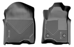 Picture of Husky Liners 15911 WeatherBeater Front Floor Liners for 2019+ Silverado 1500 Crew Cab RHD