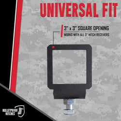 Bulletproof Hitches 3ANTIRATTLE 3 Inch Anti-Rattle Hitch Clamp Tightener — image 6