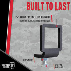 Bulletproof Hitches 3ANTIRATTLE 3 Inch Anti-Rattle Hitch Clamp Tightener — image 5