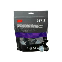 Picture of 3M 7100206004 Performance Gravity HVLP Atomizing Head Refill Kit Blue 1.2mm 5-Pack