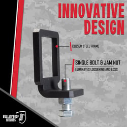 Bulletproof Hitches 3ANTIRATTLE 3 Inch Anti-Rattle Hitch Clamp Tightener — image 4