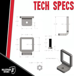 Bulletproof Hitches 3ANTIRATTLE 3 Inch Anti-Rattle Hitch Clamp Tightener — image 3