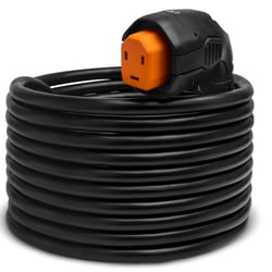 Picture of SmartPlug R30303A 30 Amp RV Dual Configuration Power Cordset 30 Foot Black