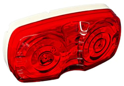 Picture of RV Designer L913 Red Double Bulls-Eye LED Marker Light