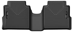 Picture of Husky Liners 16791 WeatherBeater 2nd Row Floor Liner for 2018-2024 Nissan Kicks - Black