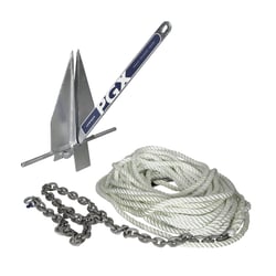 Picture of Lewmar 2020222278 PGX 12lb Galvanized Anchor Kit Package