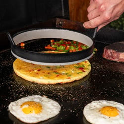 N Atlantic I 5515 Egg and Omelet Ring Kit 7-Piece Griddle Accessory Set — image 4