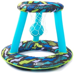 Picture of Swimways 6069159 Hydro Spring Hoops Pool Basketball Game Camo Blue