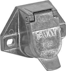 Picture of Buyers TC1007 7-Way Truck End Trailer Connector Round Metal