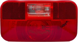 Picture of RV Designer L973 Incandescent Rectangular Tail Light Stop/Turn/Tail with Reflex & Back-up