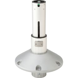 Picture of Attwood Marine 278AOP0912-BD-1 278 Air Series Adjustable Boat Seat Pedestal Base Gray 9-12 Inch