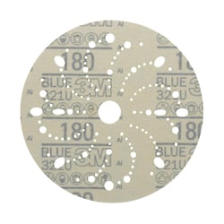 Picture of 3M 7100363494 Hookit Blue Abrasive Disc 6 Inch 36 Grit Multi-Hole 50-Pack