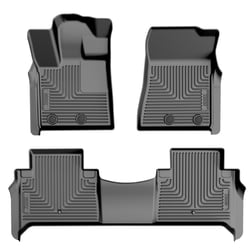 Picture of Husky Liners 96751 WeatherBeater Front & 2nd Row Floor Liners Black