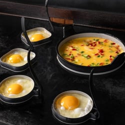 N Atlantic I 5515 Egg and Omelet Ring Kit 7-Piece Griddle Accessory Set — image 5