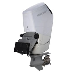 Picture of Quicksilver 8M0228528 Vented Splash Cover for Mercury V12 600HP Verado Outboard White