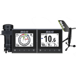 Picture of B&G 000-14957-002 Triton² Speed Depth Wireless Wind Dual Display System Pack