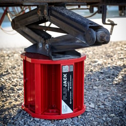 Picture of Weigh Safe WSFJS Flap Jack RV Stabilizing Block & Flap Step Boot Scraper with Carry Bag