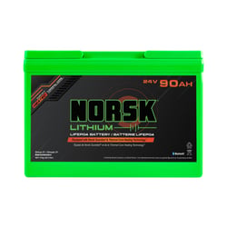 Picture of Norsk Lithium B24090GH 24V 90Ah LiFePO4 Heated Trolling Motor Battery