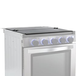 Picture of Furrion CF-RV17-PK02 Replacement Top Tray Module with Bi-Fold Glass for Greystone RV Ranges