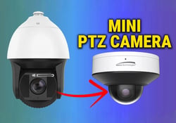 Picture of Speco O4P3X 4MP Mini PTZ IP Camera with 3x Optical Zoom and AI Smart Tracking