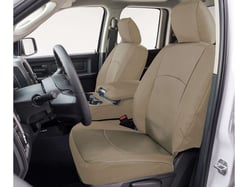 Picture of Covercraft GTF4251ABENSS Endura PrecisionFit Custom Seat Cover Black with Navy Inserts