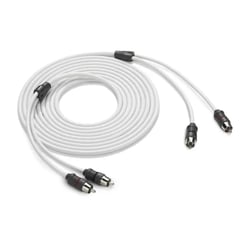 Picture of Walker Bay Boats 010-13414-00 JL Audio XMD-WHTAIC2-12 2-Channel Marine RCA Interconnect Cable 12 ft