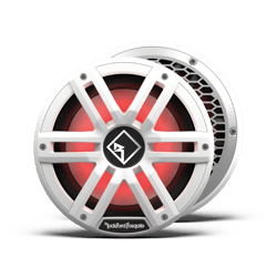 Picture of Rockford Fosgate M2D2-10I-G2 10-Inch Color Optix Marine Subwoofer Dual 2-Ohm Infinite Baffle White