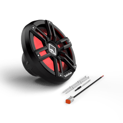 Picture of Rockford Fosgate M2D4-10SB-G2 10" Color Optix Marine Subwoofer DVC 4-Ohm Sealed 400W RMS Black