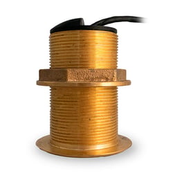Picture of Si-Tex BT70MA600-12 Bronze Thru-Hull Medium CHIRP Transducer 600W 12Â° Tilt