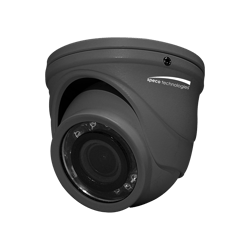 Picture of Speco HT471TG 4MP HD-TVI Mini Turret Camera 2.9mm Lens Gray
