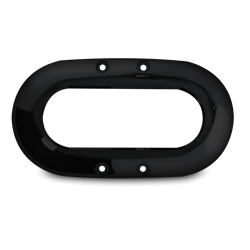 Picture of Ocean Led PLS000108 X-Series Replacement Bezel for X4 Underwater Light, Black
