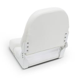 Taylor Made 698559 Fold Down Pontoon Fishing Seat White — image 2