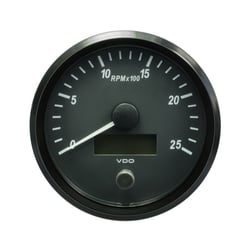 Picture of VDO Gauges A2C3832820030 SingleViu 100mm Tachometer 2500 RPM