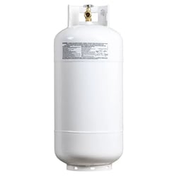 Picture of Manchester Tank Co 1220TCTH4 40 lb Steel Vertical Propane Cylinder with OPD Valve - White