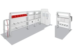 Picture of WeatherGuard 600-8443X HVAC Mechanical Van Package High-Roof 159" RAM ProMaster