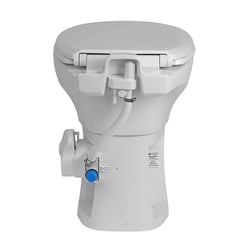Picture of American Tec 780-0091 Voyager RV Toilet with Porcelain Bowl Residential Height White