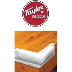 Picture of Taylor Made 2020108515 Dock Pro Vinyl Corner Mount Dock Bumper 10" x 10" White