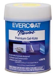 Picture of Evercoat 5676 Premium Gel-Kote Neutral Marine Laminating Gel Coat Quart