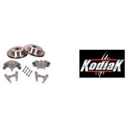 Picture of Dexter Marine Products K71-2R-10-SSS Kodiak 10" Stainless Steel Disc Brake Kit
