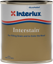 Picture of Interlux Paint 5608420 Interstain Red Mahogany Wood Filler Stain Pint