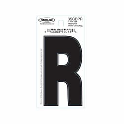 Picture of Seachoice 3SCBPR 3-Inch Marine Vinyl Letter R Decals Black 10-Pack