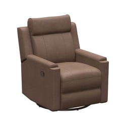 Picture of Lippert Components 2024044209 Thomas Payne Signature RV Swivel Glide Recliner - Driftwood