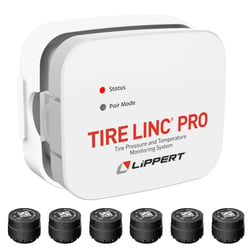 Picture of Lippert Components 2024115891 Tire Linc Pro RV TPMS 6-Tire Sensor Bundle with Dock