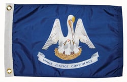 Picture of Taylor Made 93104 Louisiana State Flag 12x18 Inch Nylon