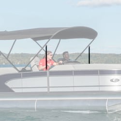 Picture of Lewmar 2020134628 Bimini Sport Arm Kit 36" Black