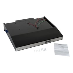 Picture of Furrion CXW-30-CZ02 Greystone 22" 12V Super Slim Vented Range Hood Black Stainless Steel