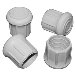 Picture of Taylor Made 96024 Rubber Chair Tips 7/8 Inch White 4-Pack