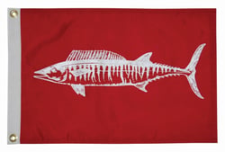 Picture of Taylor Made 4118 Wahoo Fisherman's Catch Flag 12" x 18"