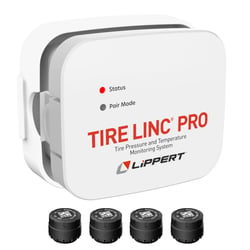 Picture of Lippert Components 2024115889 Tire Linc PRO TPMS 4-Tire Sensor Kit with Dock and Repeater